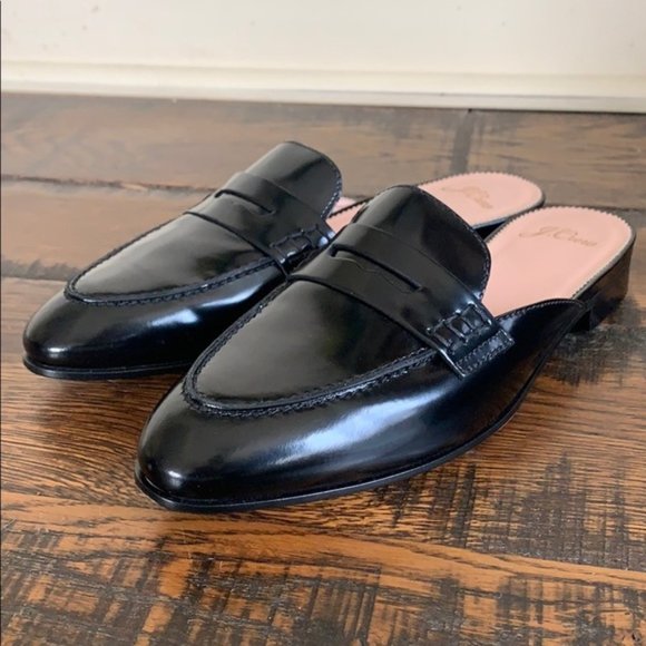 J. Crew "Academy" Penny Loafer Mule Slides Sz 8